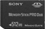 SONY MSX-M512S ニュー・メモリースティックPROデュオ 512MB